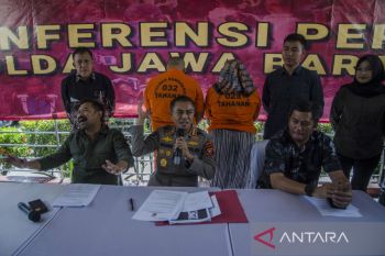 Rilis kasus TPPO di Polda Jabar