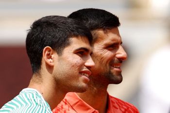 French Open 2023 - Alcaraz akui tingginya tensi pertandingan lawan Djokovic membuat kram