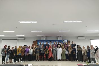 Jurusan Sains gelar workshop publikasi internasional dan launching PBBMI Komisariat Itera