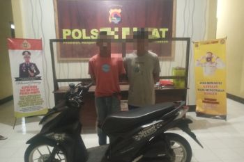 Dua terduga jaringan curanmor diciduk polisi di Dompu
