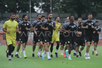 Latihan perdana Timnas Palestina