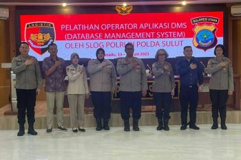 Polda Sulut laksanakan pelatihan aplikasi DMS untuk PBJ