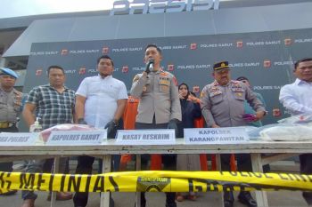 Polres Garut tangkap satpam dan preman aniaya polisi