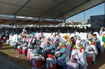 Kondisi jamaah Kloter 2 Lombok Tengah tiba Mekkah semua sehat