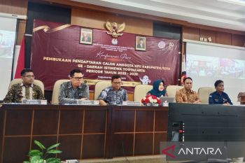 Tim seleksi buka pendaftaran calon anggota KPU kabupaten/kota di DIY