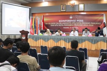 KPU buka pendaftaran calon komisioner dua KPU daerah di Sumbar