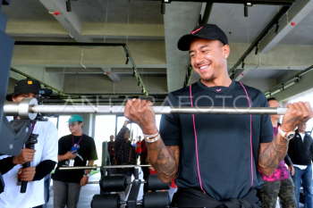 Jesse Lingard kunjungi TC Bali United