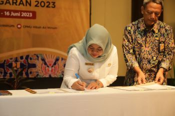 Sleman-Kementerian PUPR tandatangani PHD Program Hibah Air Minum 2023