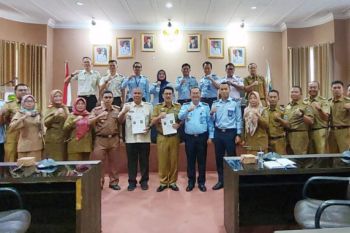 Pemkab Lamsel terima naskah akademik dan draf retribusi daerah dari Kemenkumham Lampung