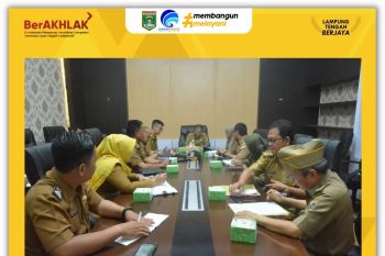 Sekda Lampung Tengah sambut kunjungan Balai PKHTL Wilayah XX