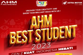 Astra Honda Motor Best Student (AHMBS) 2023 sasar siswa SMA se-Indonesia