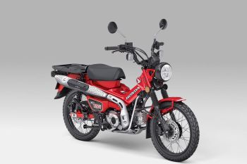 Ikon motor bebek trekking honda CT125 tampil lebih modern