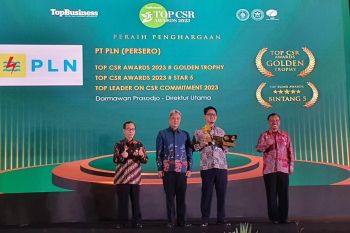 Boyong 39 penghargaan TOP CSR Awards 2023, TJSL PLN berhasil berikan manfaat