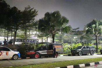 Timnas Argentina dijaga ketat di Bandara Soetta