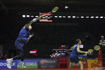 Fajar/Rian tekuk wakil Malaysia ke semifinal Korea Open
