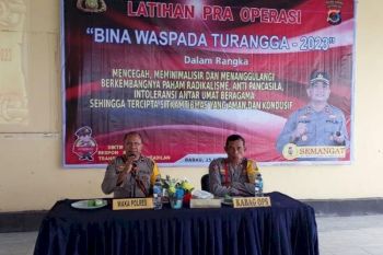 Polres Kupang gelar operasi Bina Turangga cegah radikal