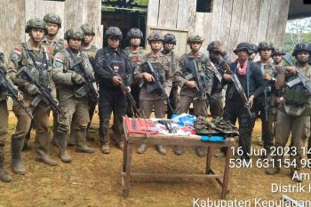 Markas KKB di Ambaidiru Papua digrebek Satgas Damai Cartenz