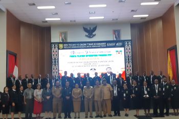 Pejabat Pemkab Puncak Jaya studi lapangan di empat OPD Pemkot Jayapura