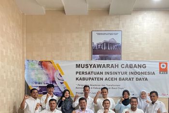 Kadis PUPR terpilih jadi ketua PII cabang Abdya