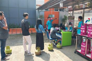 Tabung kosong LPG 3 kg bisa ditukar gratis dengan Bright Gas 5,5 kg di Kebumen