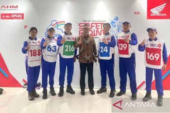 Instruktur DAW dan perwakilan komunitas Honda ikut Uji Kompetensi Safety Riding