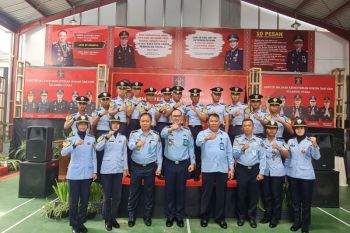 Sejumlah Taruna Poltekim laksanakan Latjapura di sejumlah UPT Kemenkumham Sulut