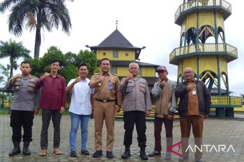 Polresta Samarinda dukung revitalisasi situs bersejarah Masjid Shiratal Mustaqiem