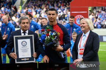 Cristiano Ronaldo masuk Guinness Book of Records