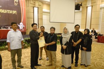 KPU Bandarlampung tetapkan DPT 790.125 pemilih pada Pemilu 2024