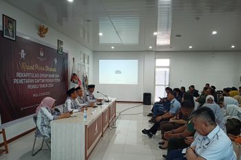 KPU Palu tetapkan 271.124 DPT untuk Pemilu 2024