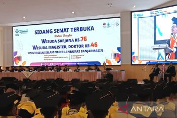 UIN Antasari luluskan sarjana dengan 51,35 persen raih nilai tinggi 