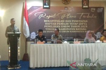 Inilah jumlah DPT Kabupaten Batang untuk Pemilu 2024