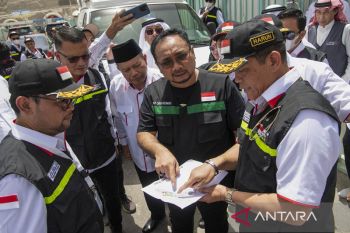 Menag cek kesiapan pemondokan jamaah haji Indonesia di Mina