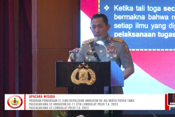 Kapolri mengingatkan kontestasi Pemilu 2024 tidak mengorbankan masyarakat