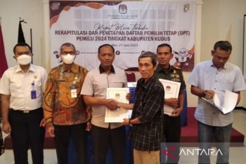 Jumlah pemilih sesuai DPT pada Pemilu 2024 di Kudus didominasi perempuan