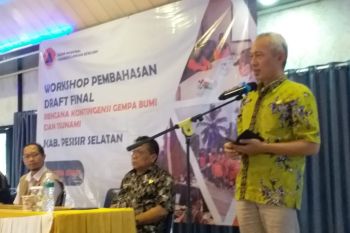 BPBD Sumbar gelar workshop Rekon gempa bumi dan tsunami di Pessel