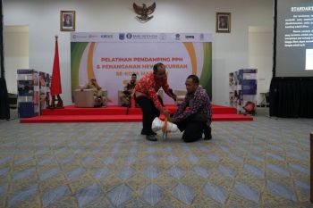 Pelatihan ratusan pendamping PPH dan tanganan hewan kurban