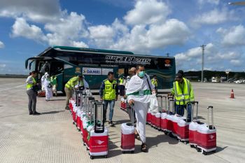 932 calon haji Lombok Tengah telah tiba di tanah suci