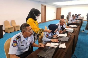 Kadivmin tinjau uji kompetensi SDM Kemenkumham Sulsel
