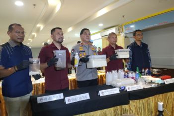 Bareskrim Polri ungkap keberadaan pabrik sabu jaringan Iran di Jakarta
