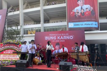 Pertunjukanseni dan budaya awali Puncak Bulan Bung Karno2023