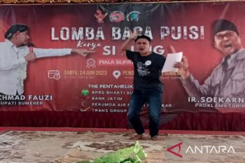 Bulan Bung Karno, ratusan peserta meriahkan lomba puisi "Si Bung" di Sumenep