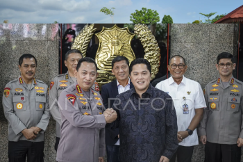 Koordinasi Polri dengan PSSI