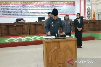 Pemkab Barsel sampaikan dua raperda ke DPRD