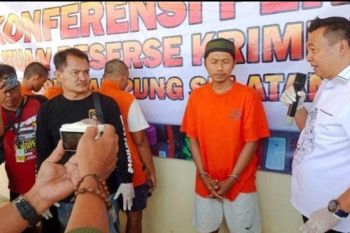 Perekayasa perampokan Rp294 juta di Lampung Selatan ditangkap polisi