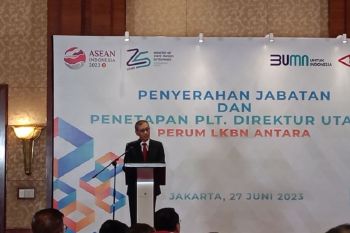 Dirut ANTARA 2016-2023  Meidyatama Suryodiningrat resmi lepas jabatan