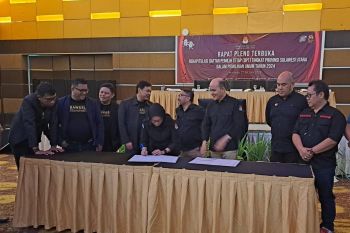 KPU Sulut tetapkan DPT Pemilu 2024 sebanyak 1.969.603 pemilih