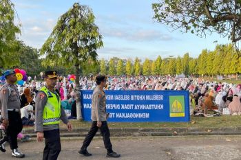 Polresta Denpasar turunkan ratusan personel amankan Shalat Idul Adha
