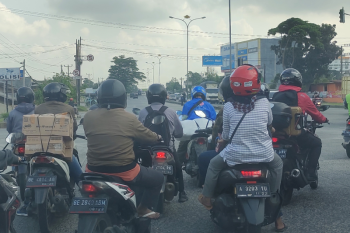 Arus mudik di Jalinsum Lampung