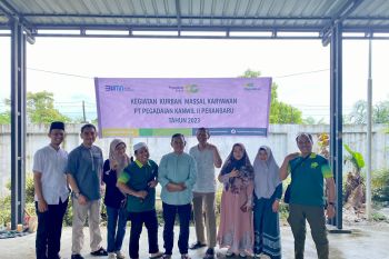 Pegadaian tebar daging Kurban bagi masyarakat